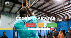 Desktop Screenshot of crossfitaevitas.com